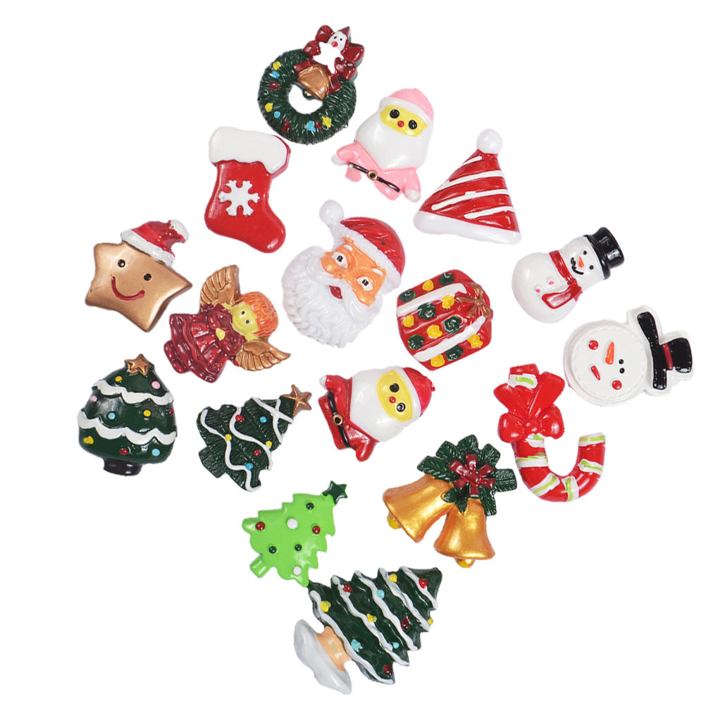 50pcs DIY Resin Accessories Ch - Christmas Craft Embellishment avaliação e preço