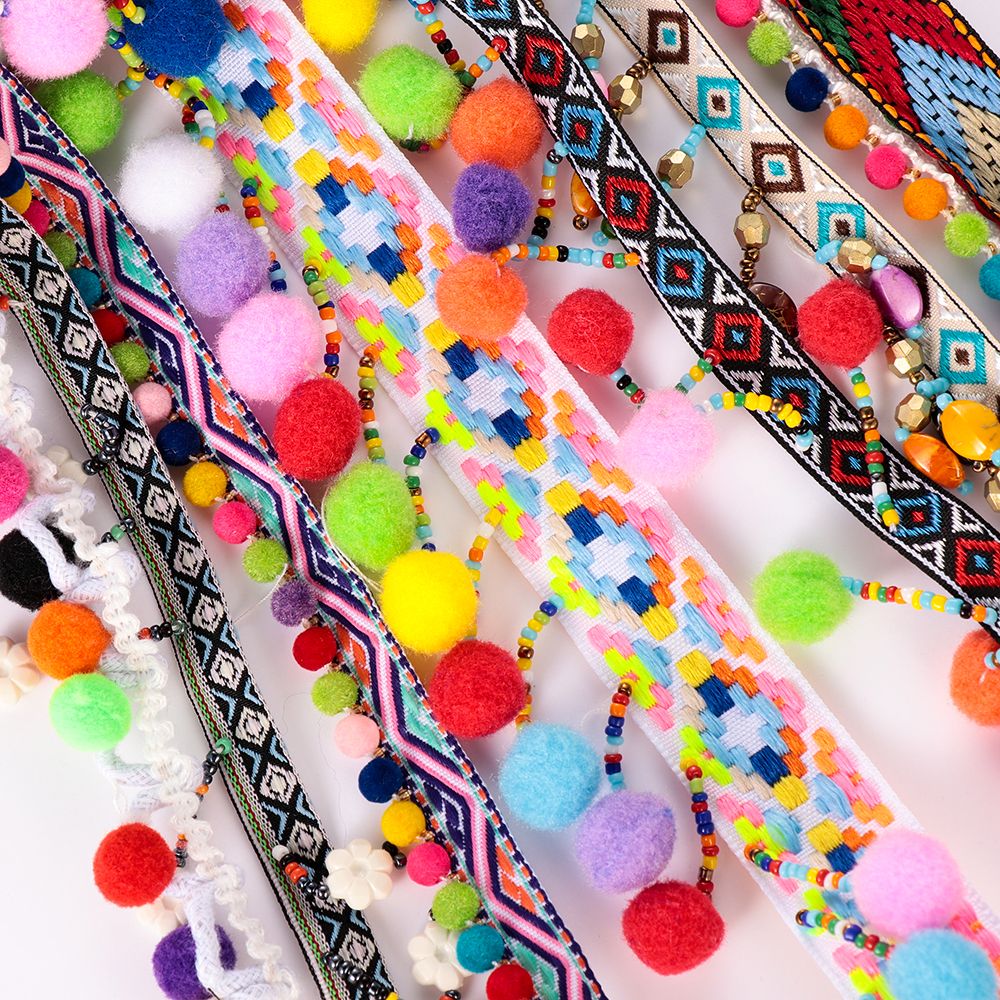1yard Bohemia Tassel Lace Trim - Tassel Fringe Trim avaliação e preço