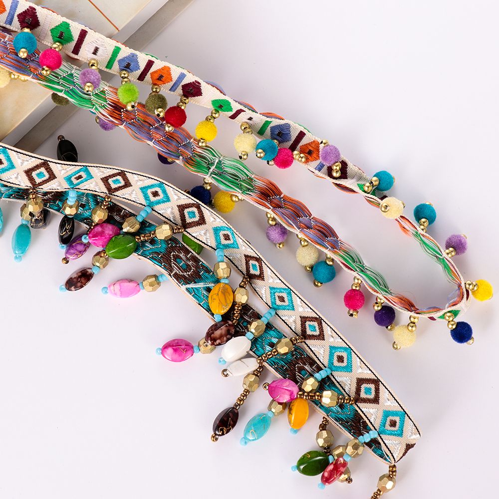 1yard Bohemia Tassel Lace Trim - Tassel Fringe Trim avaliação e preço