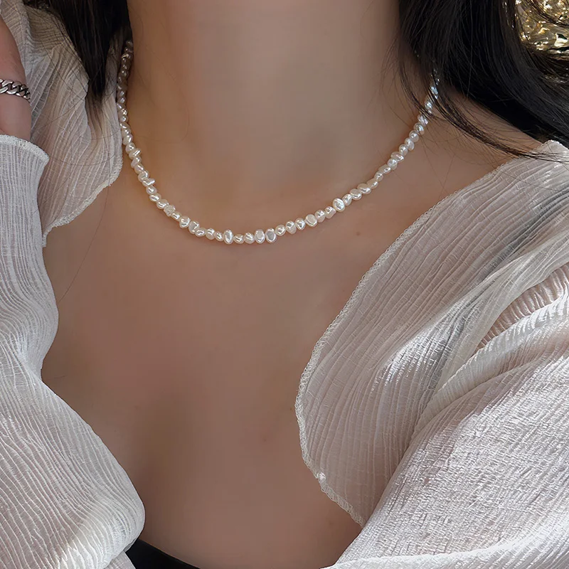 Hengsheng 4-5mm Baroque Freshw - Pearl Trim Chain avaliação e preço