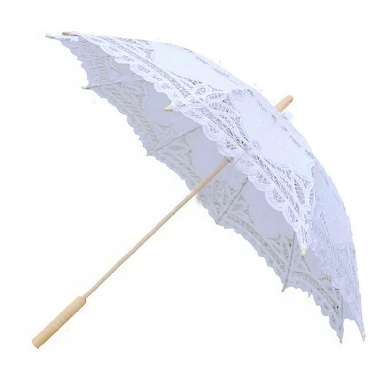 New Vintage Lace Umbrella Hand - Embroidery Embellishments avaliação e preço