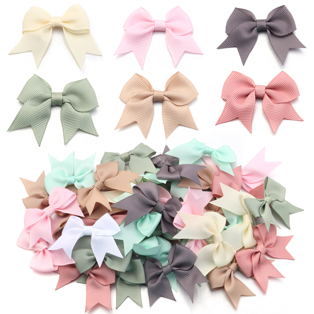 20Pcs 4x6cm Satin Ribbon Bowkn - Embellishment Crafts avaliação e preço