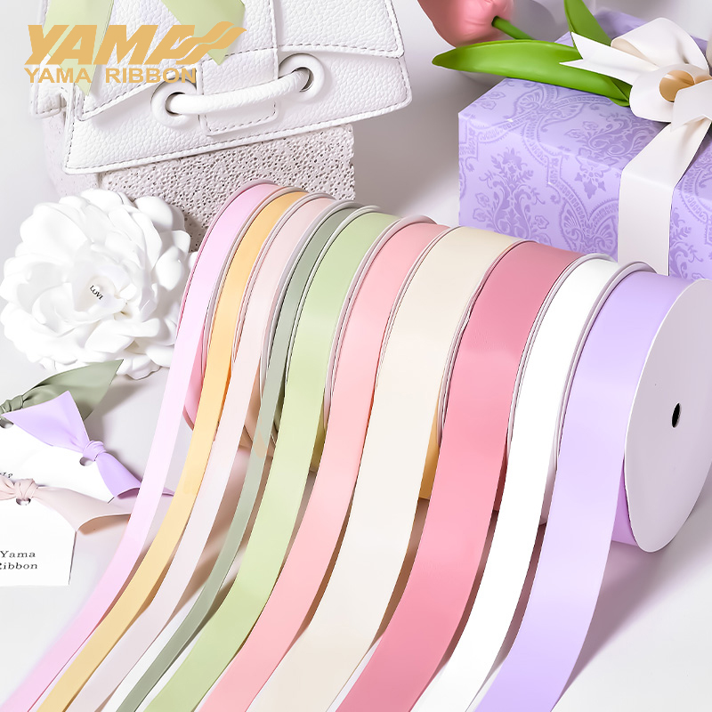 YAMA Polyester Silky Matte Rib - Velvet Ribbon Roll avaliação e preço
