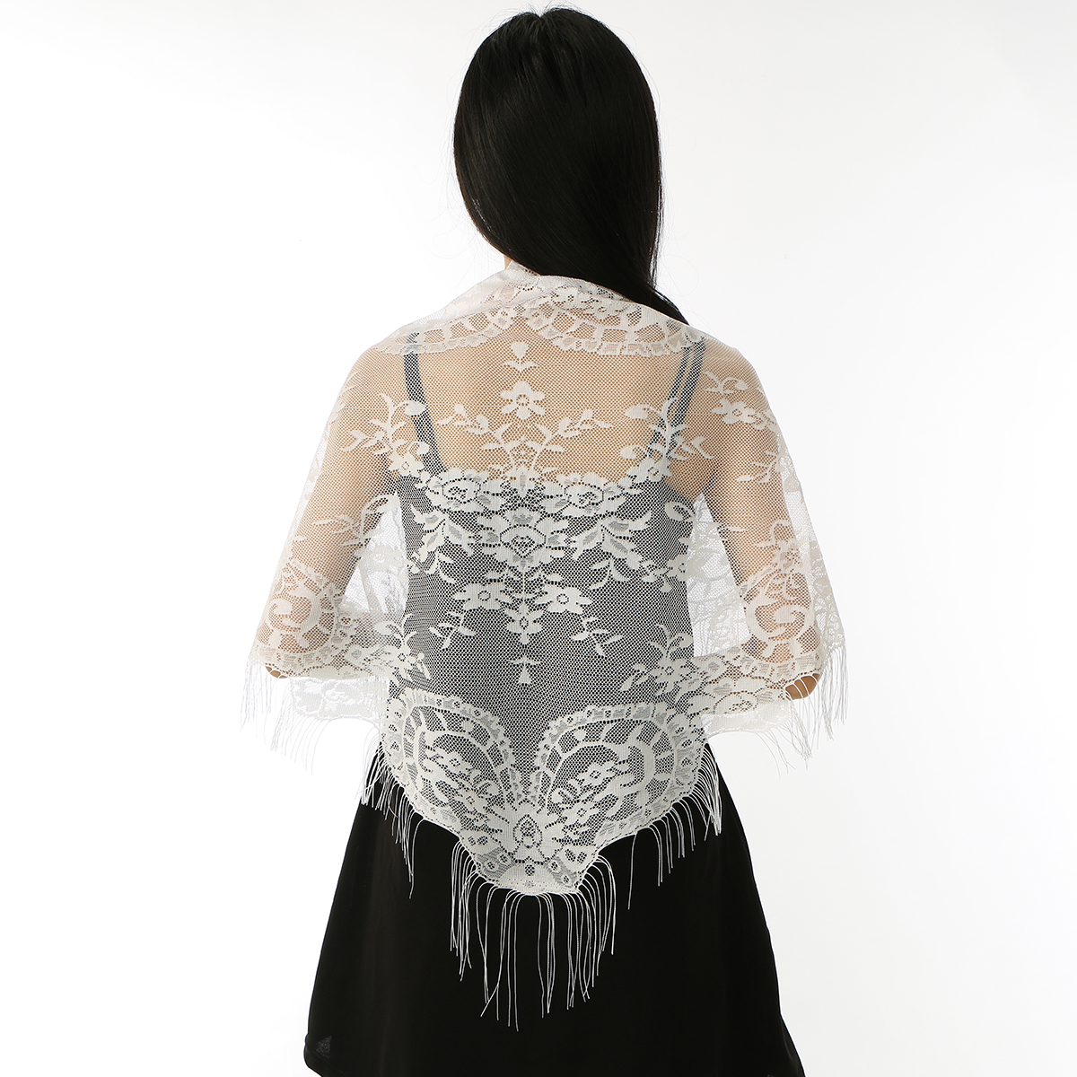 Fashion Lace Embroidery Triang - Tassel Fringe Trim avaliação e preço