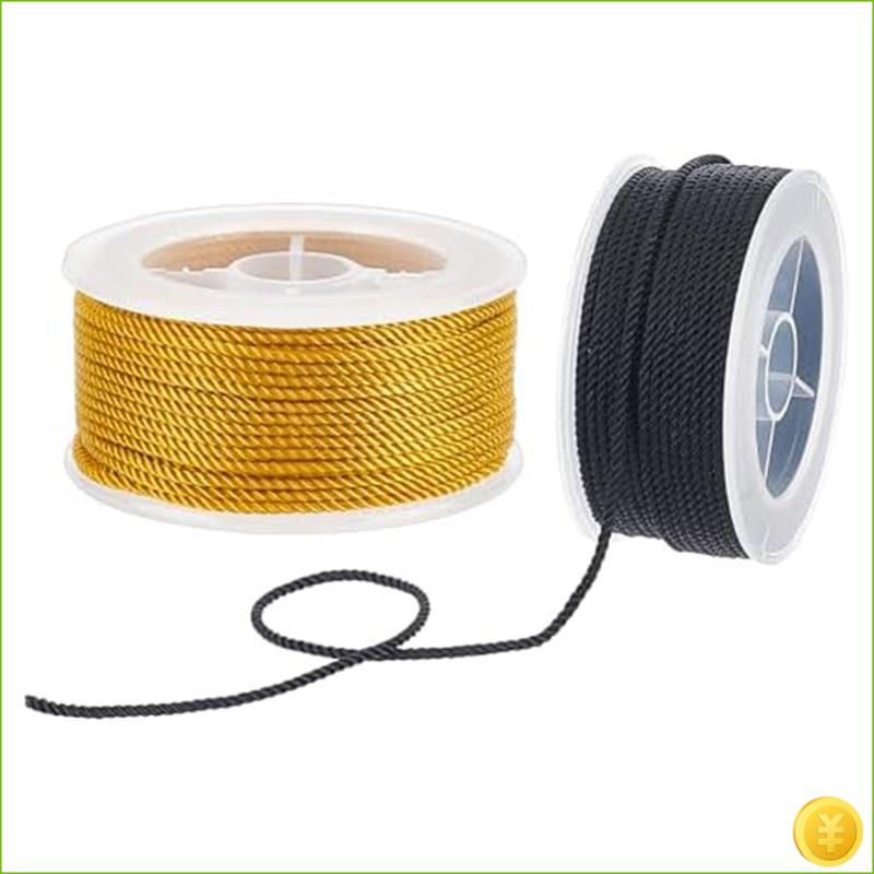 Twisted Nylon Cord 3-Ply Satin - Cord Trim Twisted avaliação e preço
