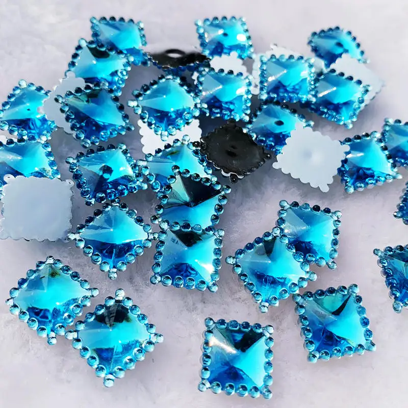 80pcs 12mm Crystal Acrylic Rhi - Embellishment Glue Craft avaliação e preço