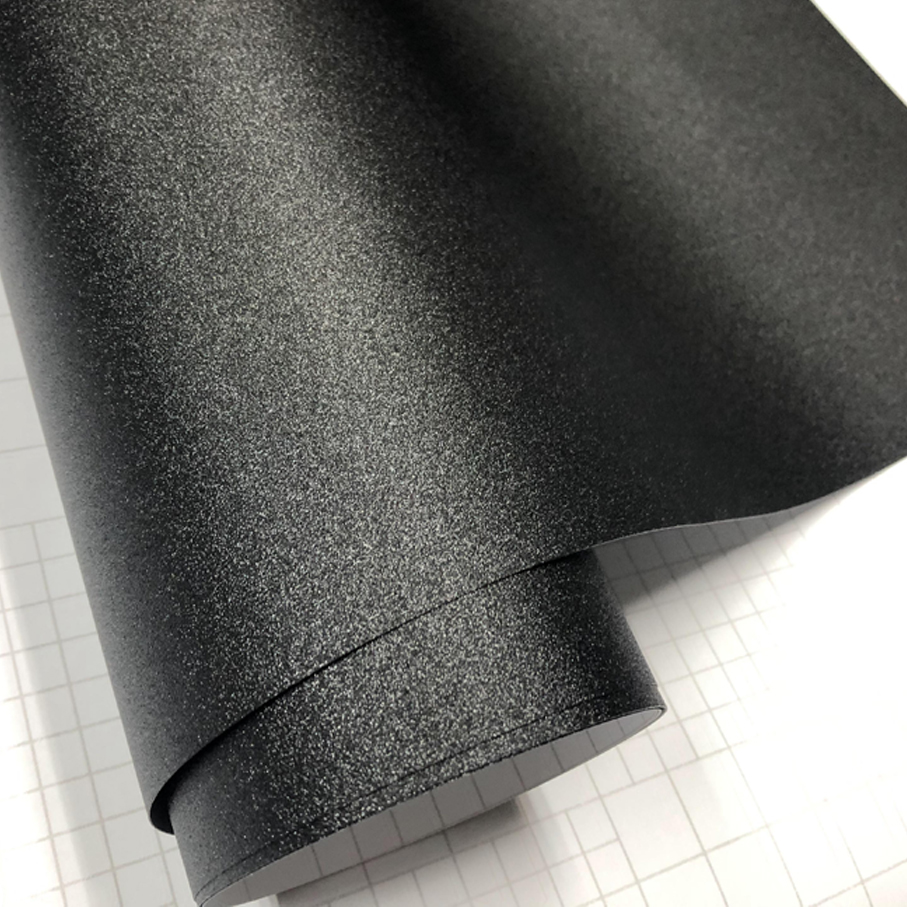 50CM*300CM black Glitter Diamo - Glitter Vinyl Roll avaliação e preço