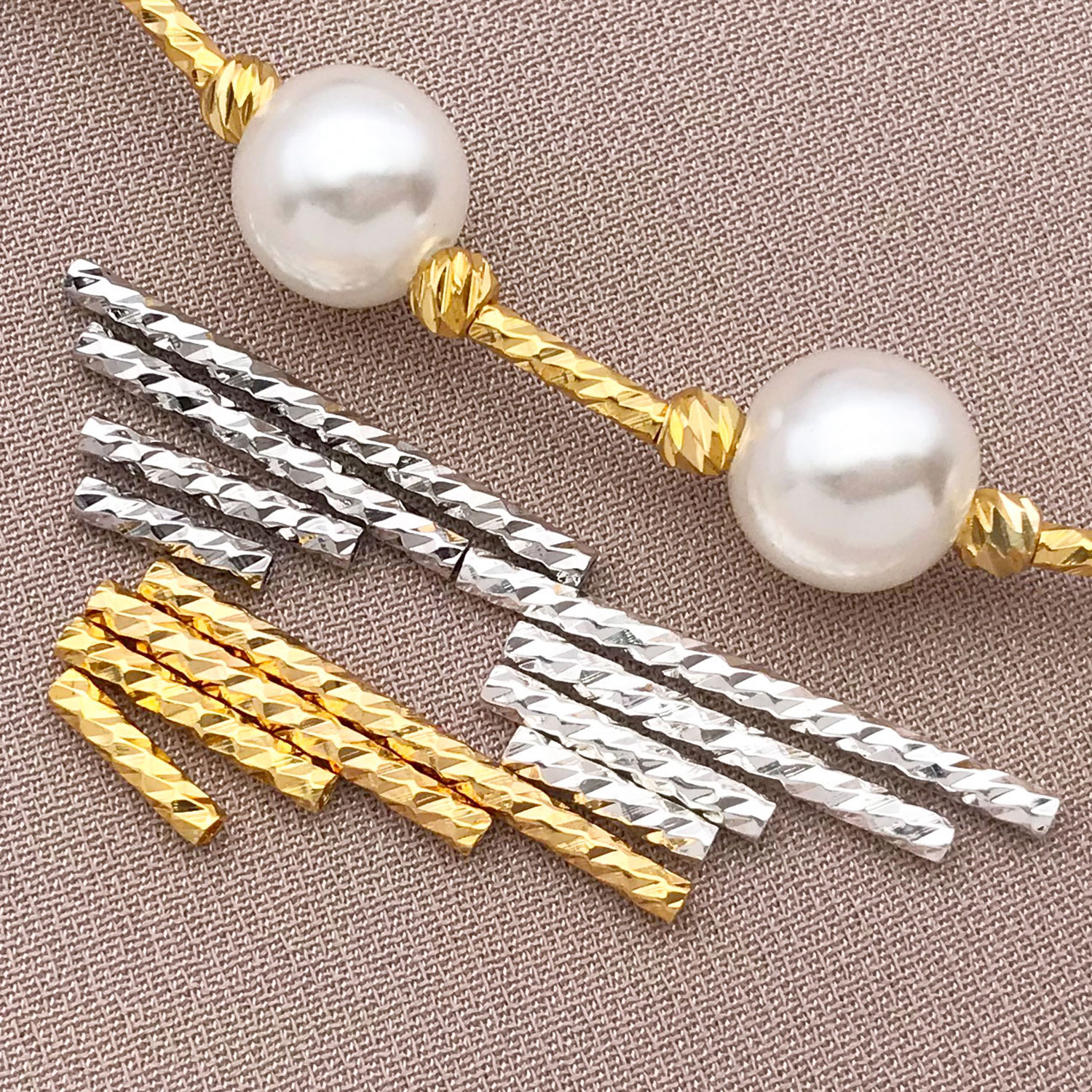 20pcs 18K Copper Plated True G - Embroidery Embellishments avaliação e preço