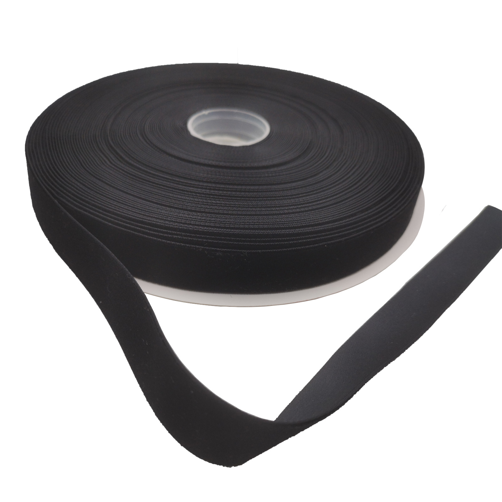 22MM X 10Meters Single Face Bl - Velvet Ribbon Roll avaliação e preço