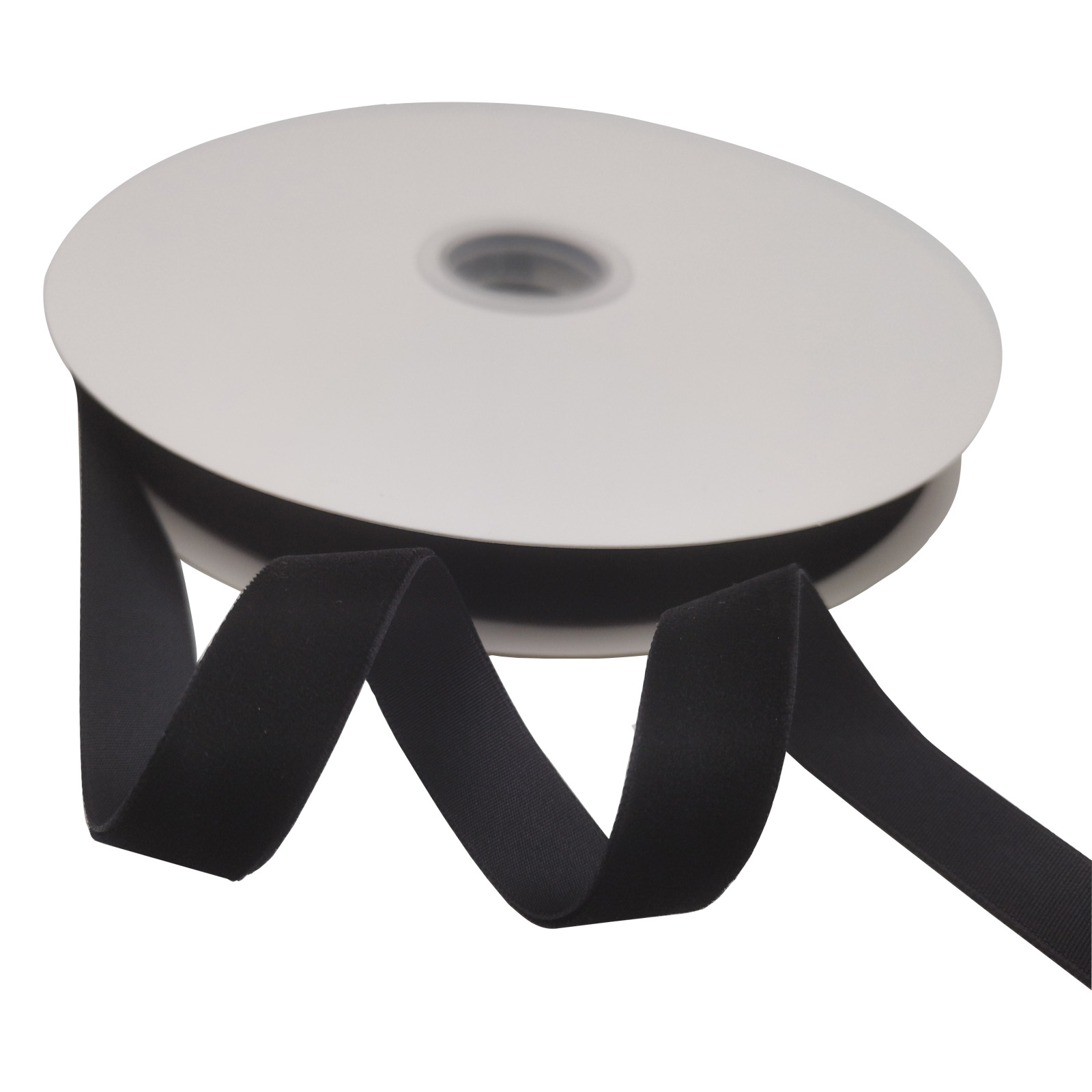 22MM X 10Meters Single Face Bl - Velvet Ribbon Roll avaliação e preço