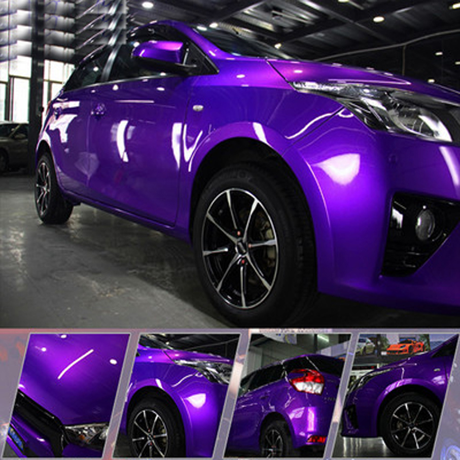 Premium Gloss Metal Candy Purp - Glitter Vinyl Roll avaliação e preço