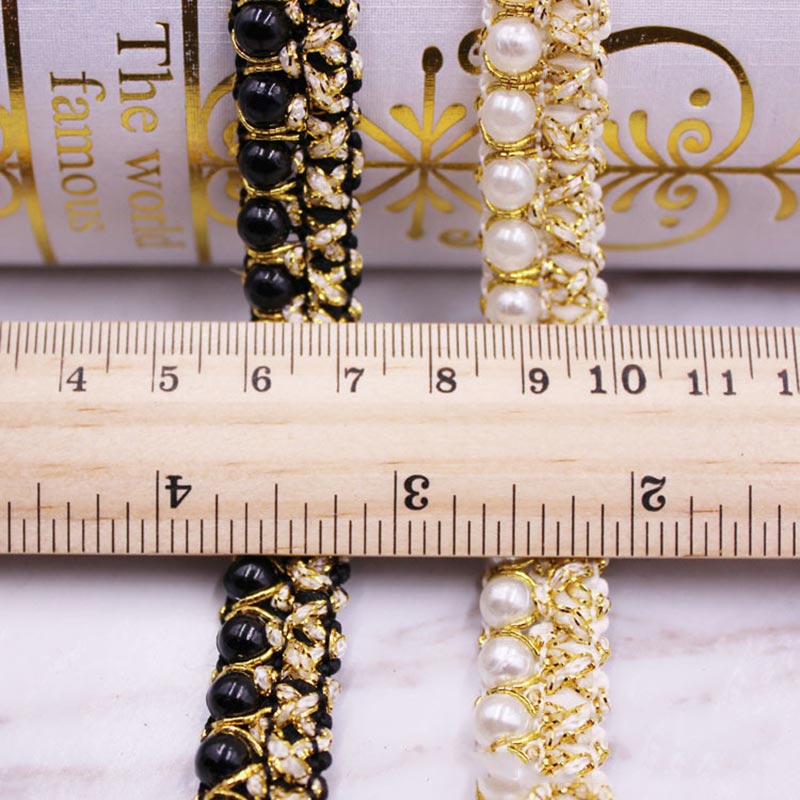 10yards DIY accessories Pearl  - Fringe Ribbon Sewing avaliação e preço