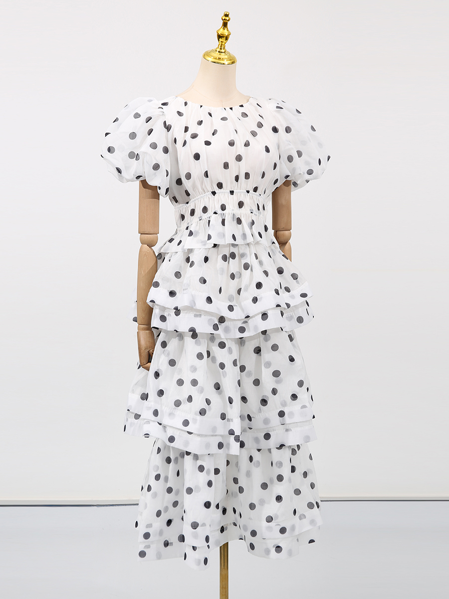 TWOTWINSTYL Hit Color Polka Do - Tassel Fringe Trim avaliação e preço
