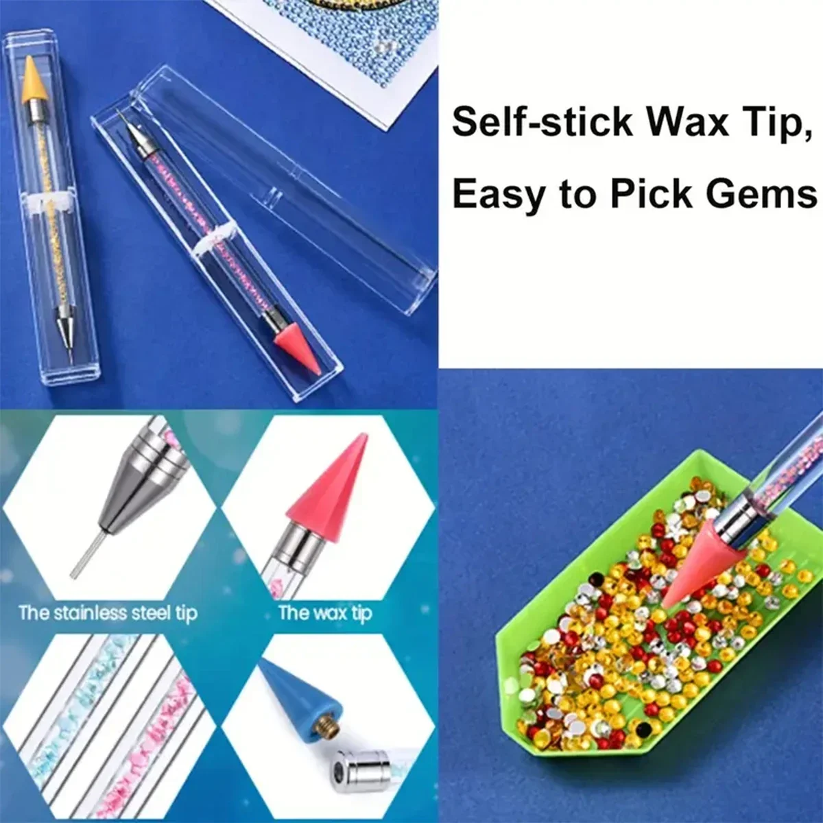 Waxless Diamond Painting Tool, - Embroidery Craft avaliação e preço
