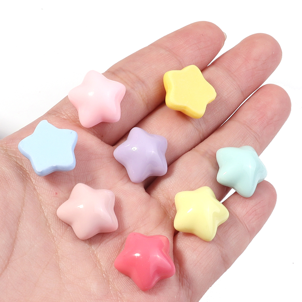 50pcs/lot 16mm Colorful Star R - Embellish Craft avaliação e preço