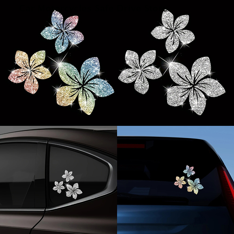Floral Glitter Decorative Car  - Glitter Vinyl Roll avaliação e preço