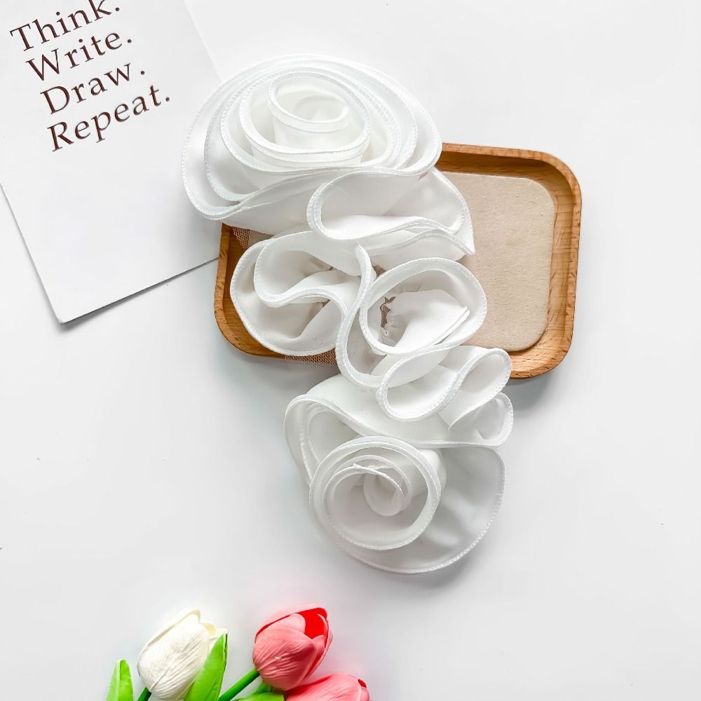 New DIY 3D Floral Decoration S - Applique Patch Flower avaliação e preço