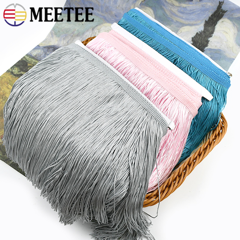5/10Yards 10cm Tassel Fringe T - Fringe Ribbon Sewing avaliação e preço