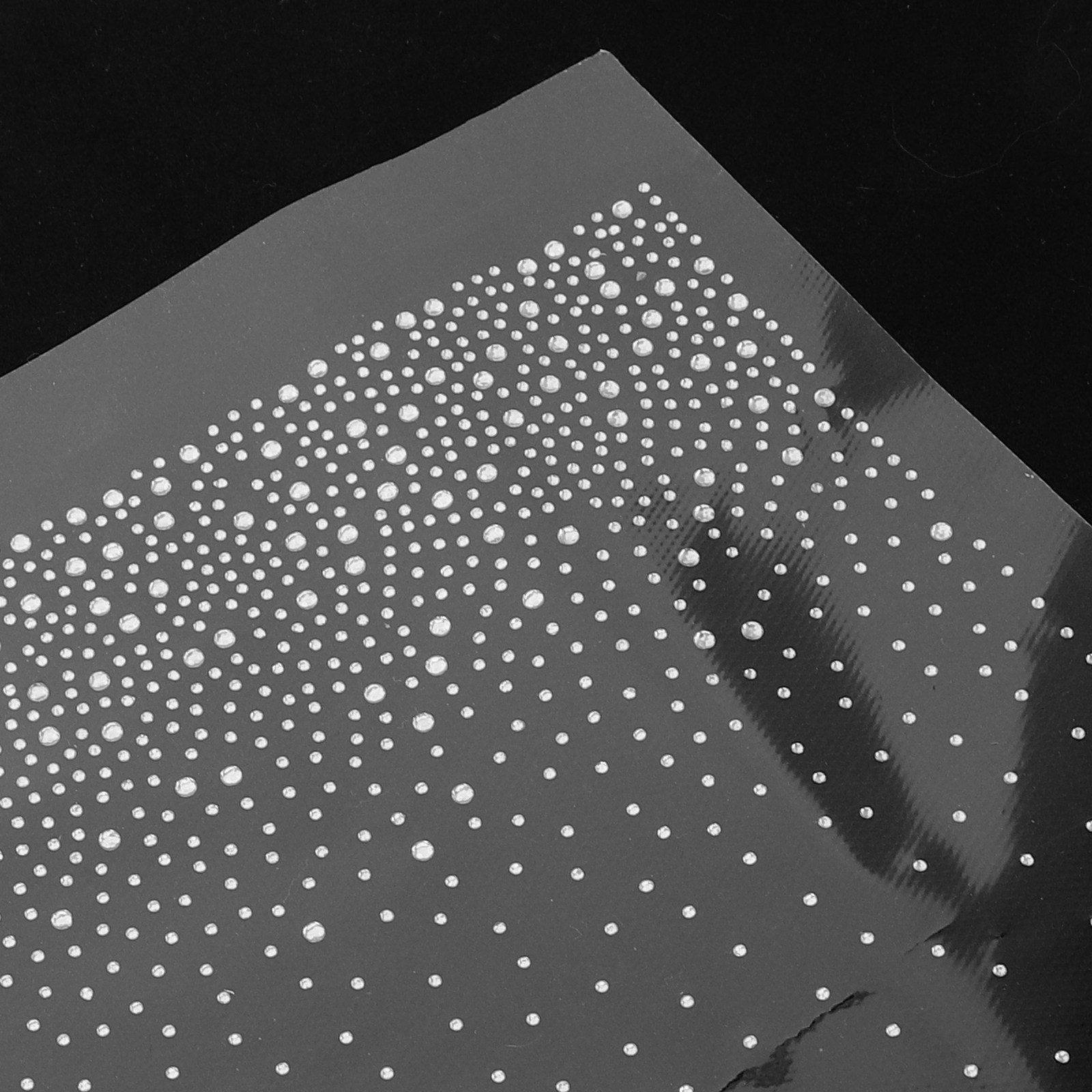 12 Sheets Iron on Rhinestone B - Hotfix Rhinestone Sheet avaliação e preço