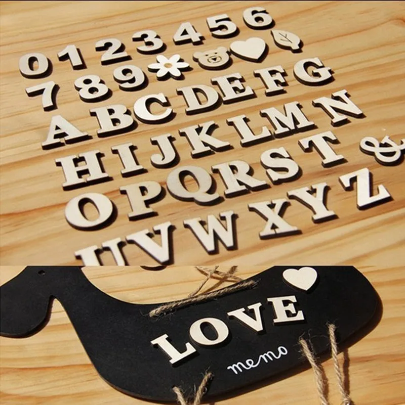 Self-sticking Wooden 0-9 Numbe - Embellishments For Scrapbooking avaliação e preço
