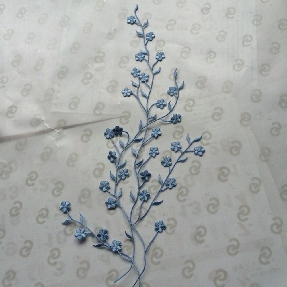 3D Flower Applique Plum Blosso - Applique Patch Flower avaliação e preço