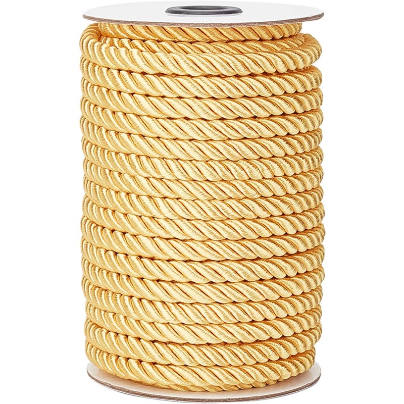 1Roll 8mm 20 Yards Twisted Cor - Cord Trim Twisted avaliação e preço