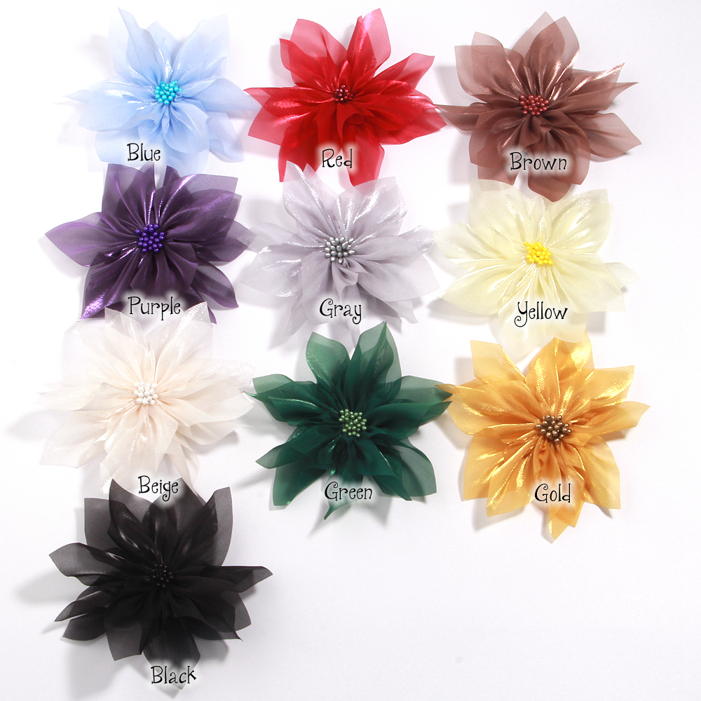 11cm Light Sense Yarn Flower O - Applique Patch Flower avaliação e preço