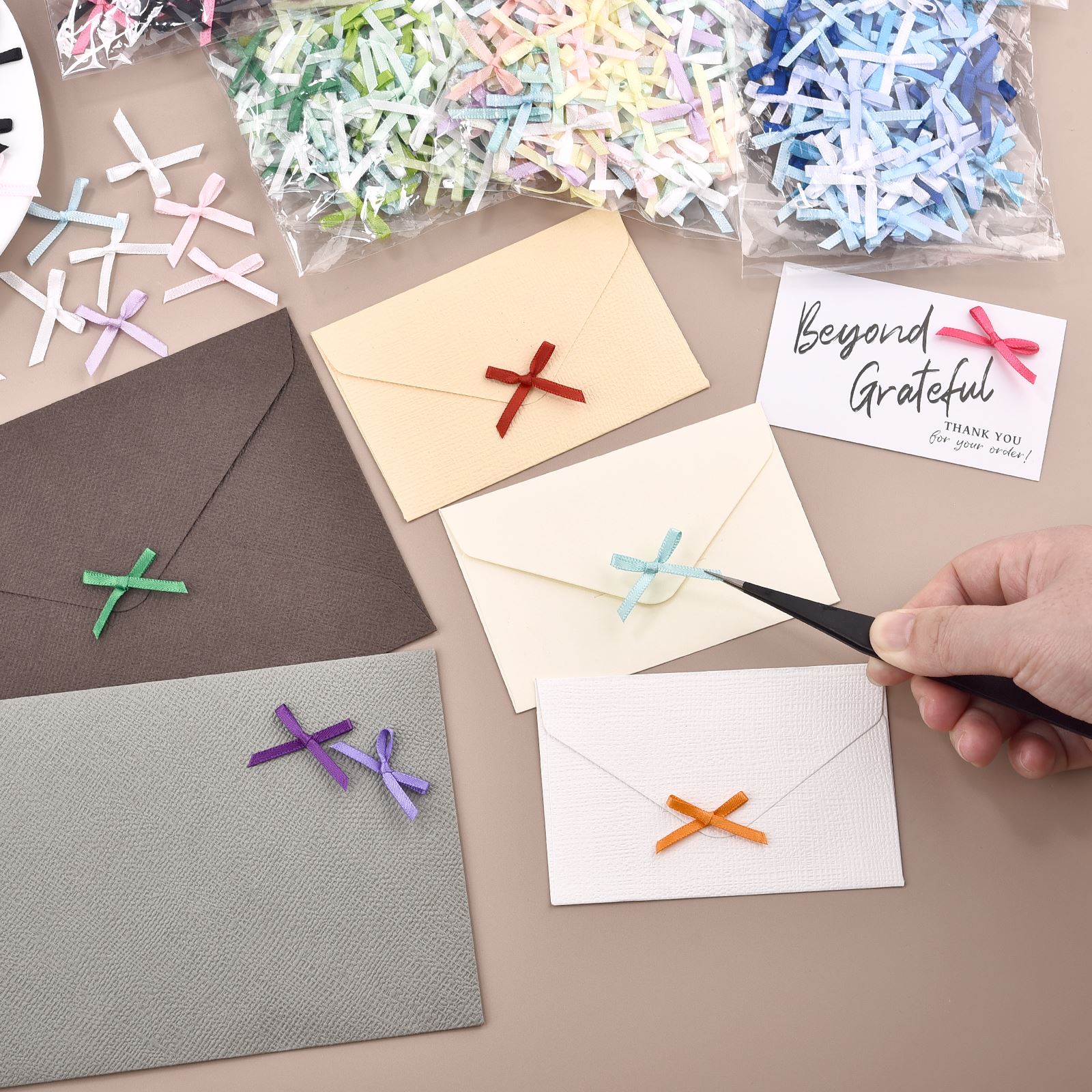 100Pcs 3mm Ribbons Mini Satin  - Christmas Craft Embellishment avaliação e preço