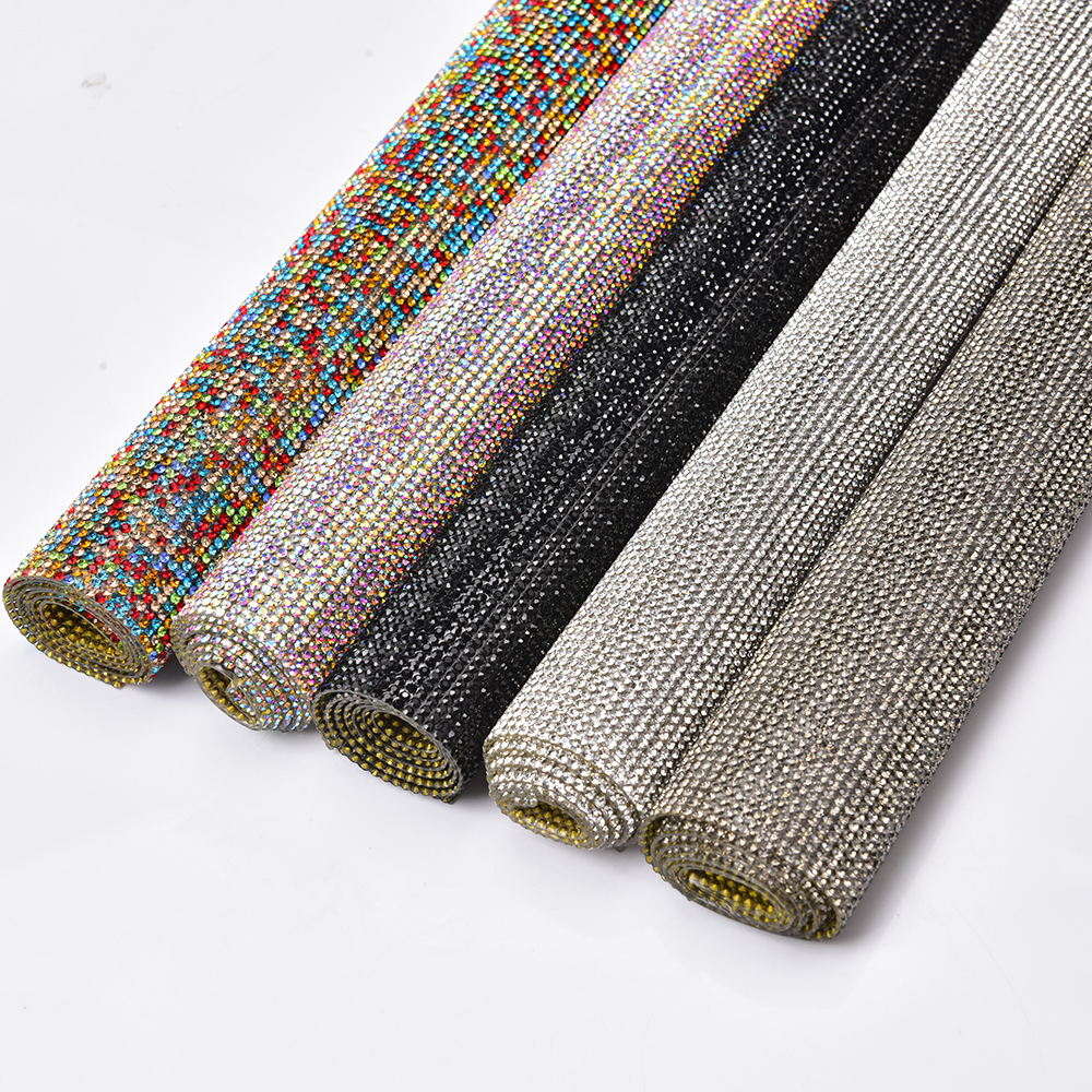 24*40Cm Self Adhesive Rhinesto - Hotfix Rhinestone Sheet avaliação e preço