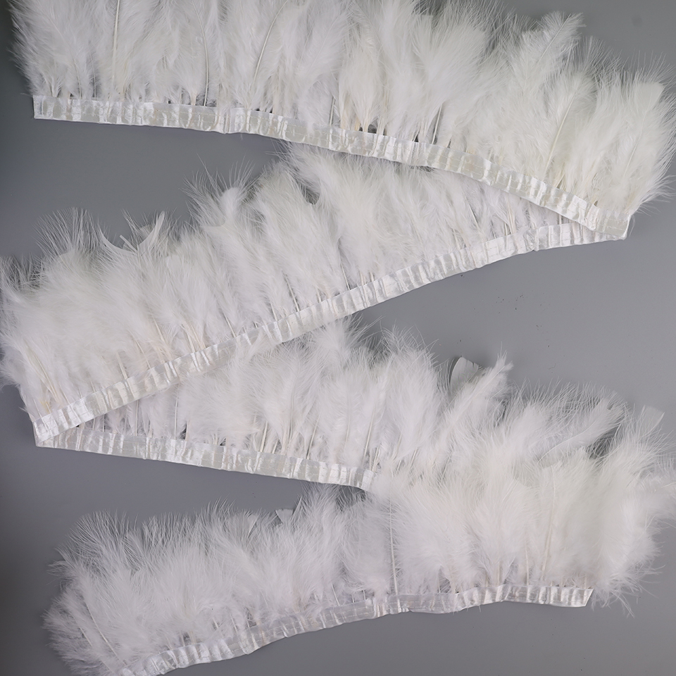 10-15cm Turkey Feathers Trim F - Feather Trim Marabou avaliação e preço