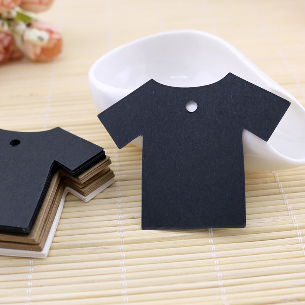 100Pcs Blank Kraft Paper Tags  - Embellish Craft avaliação e preço