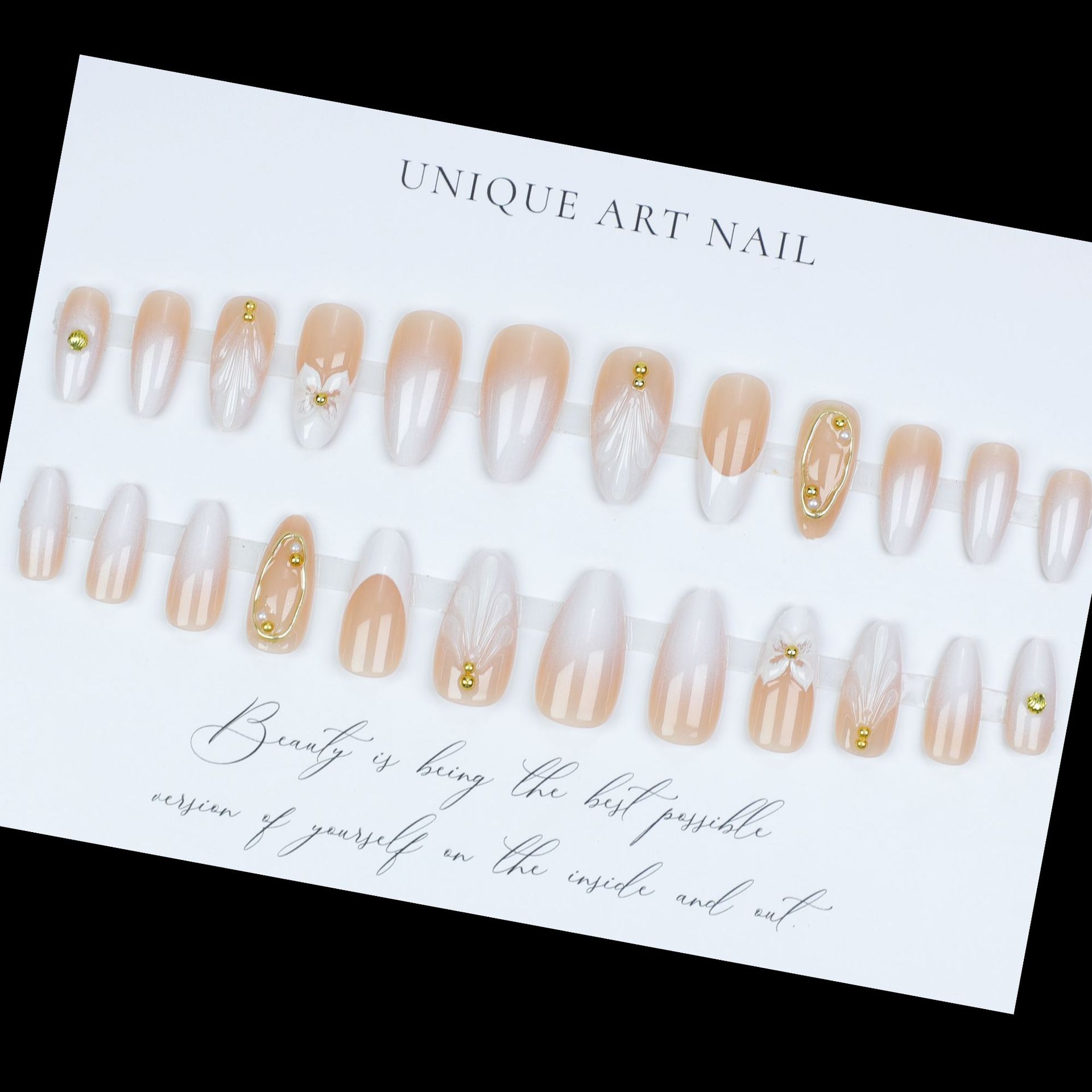 3D fake nails for women girls  - Embroidery Embellishments avaliação e preço