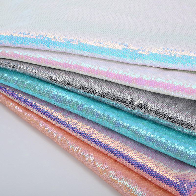 Dense Sequin Glitter Fabric fo - Sequin Fabric Panel avaliação e preço
