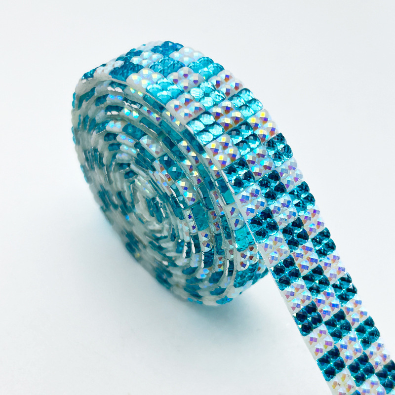 Self-Adhesive Rhinestone Strip - Embellishment Glue Craft avaliação e preço