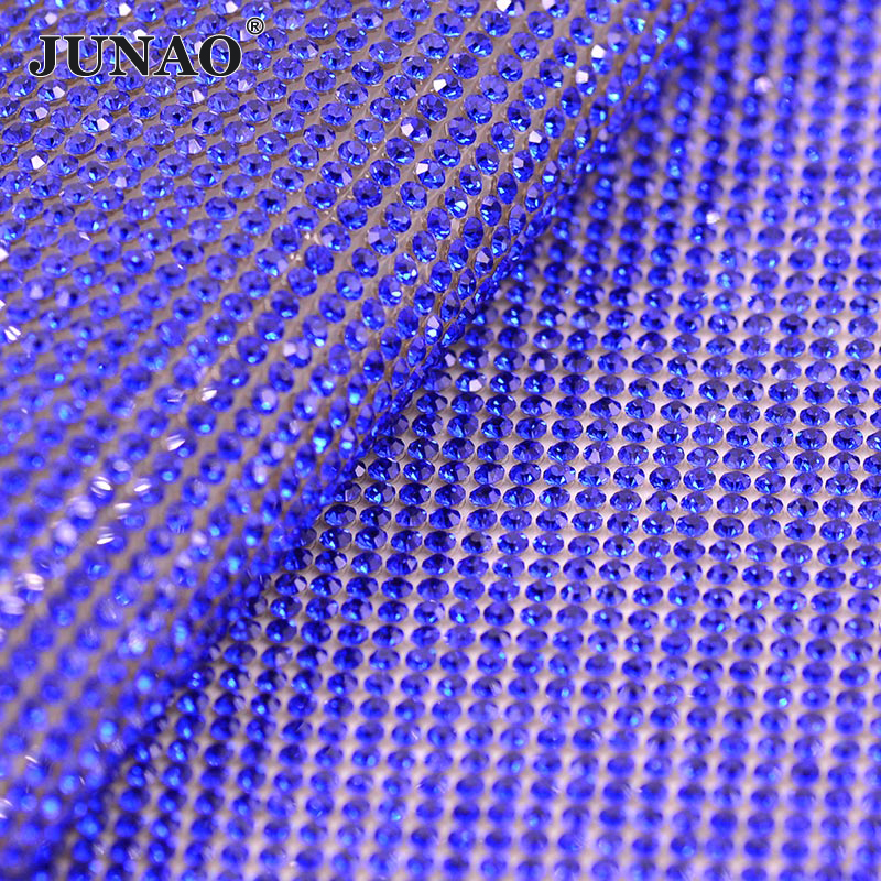 JUNAO 24x40cm Light Peach Self - Hotfix Rhinestone Sheet avaliação e preço