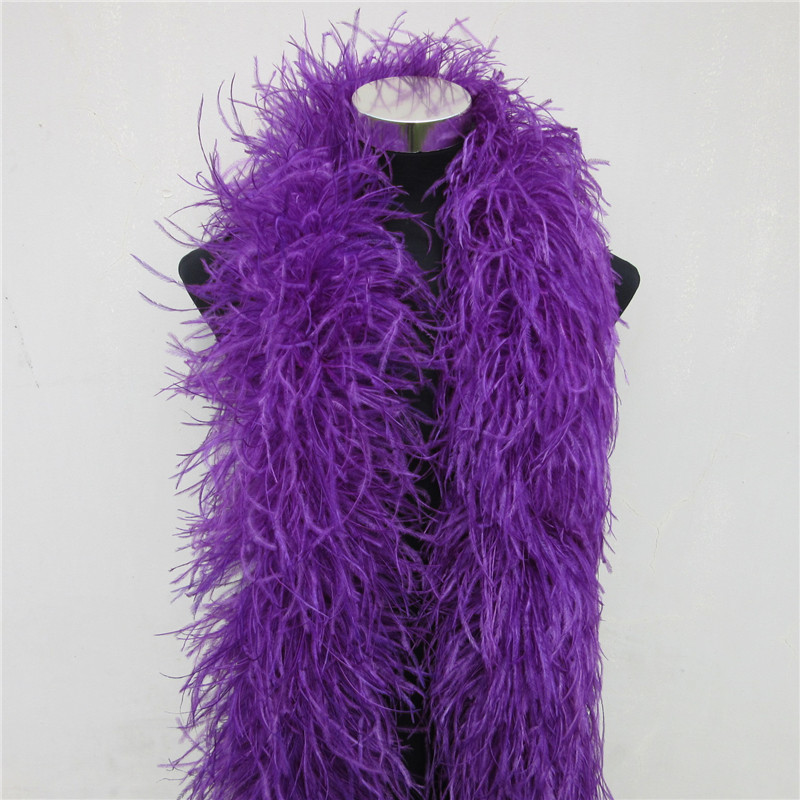 2 Meters 6 Layer White Natural - Feather Trim Marabou avaliação e preço