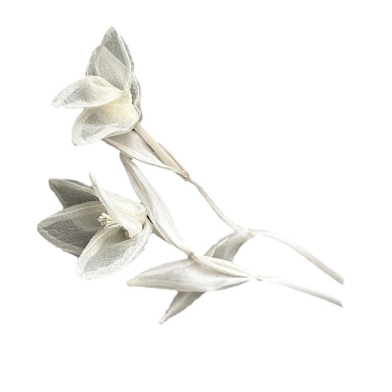 652F Fabric Flower Applique Fl - Applique Patch Flower avaliação e preço