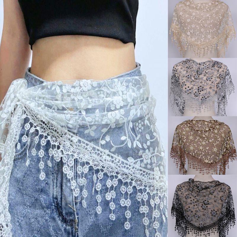 HOT Tassel Shawls Female Scarf - Tassel Fringe Trim avaliação e preço