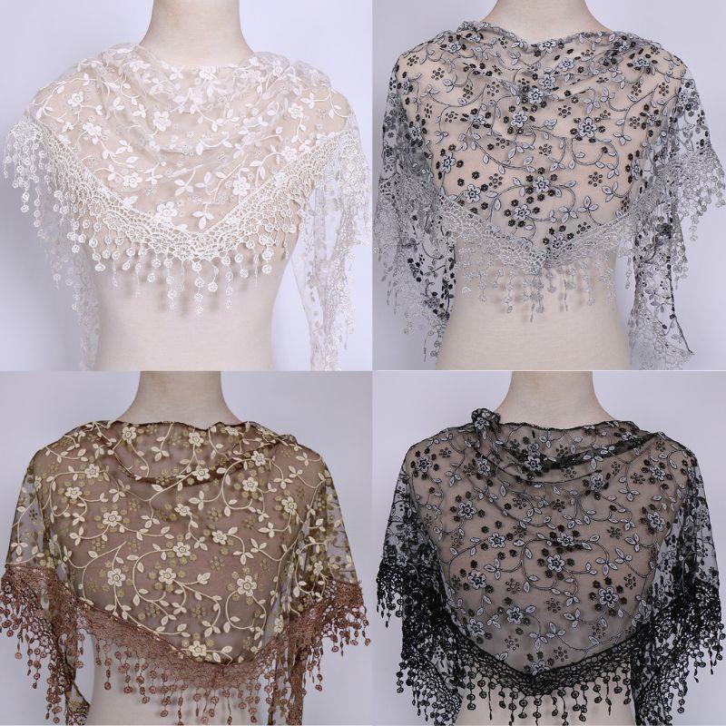 HOT Tassel Shawls Female Scarf - Tassel Fringe Trim avaliação e preço