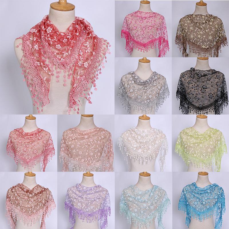 HOT Tassel Shawls Female Scarf - Tassel Fringe Trim avaliação e preço