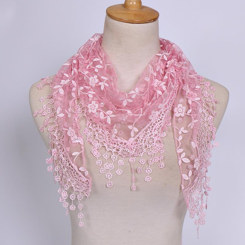HOT Tassel Shawls Female Scarf - Tassel Fringe Trim avaliação e preço