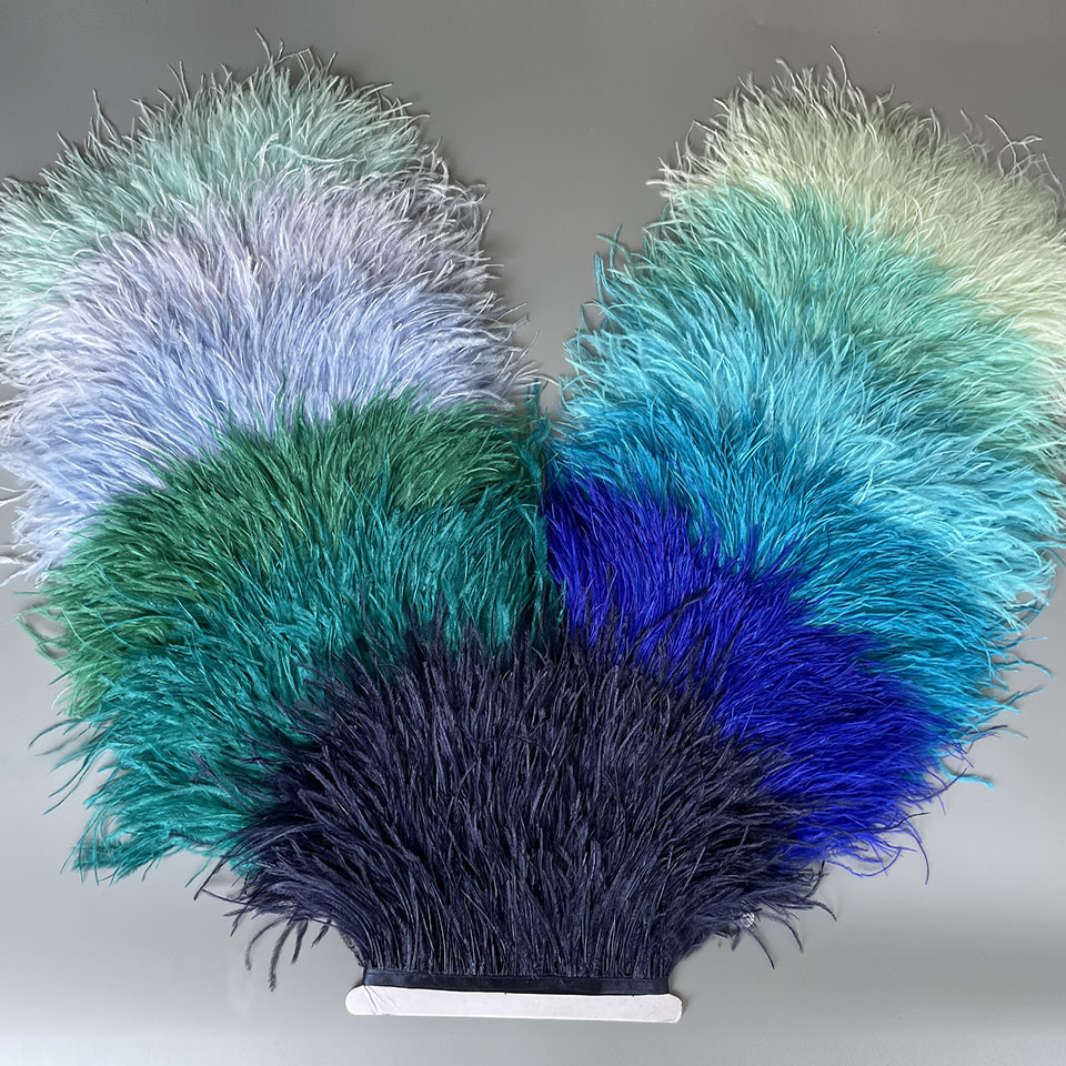 Ostrich Feathers Trim 10 Meter - Feather Trim Marabou avaliação e preço