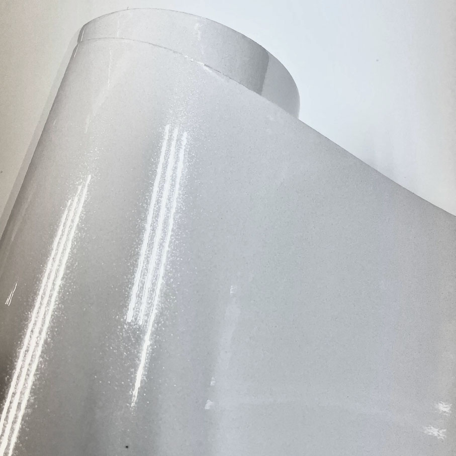 50cm*600cm High Glossy White G - Glitter Vinyl Roll avaliação e preço