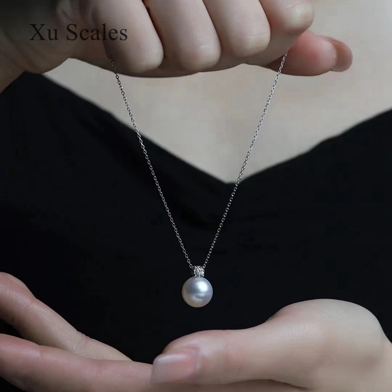 Natural Pearl Pendant 9-11mm S - Pearl Trim Chain avaliação e preço