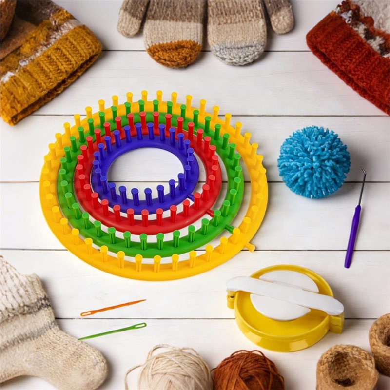 FYBL-DIY Tool Knitting Loom Ki - Pom Pom Maker Tool avaliação e preço