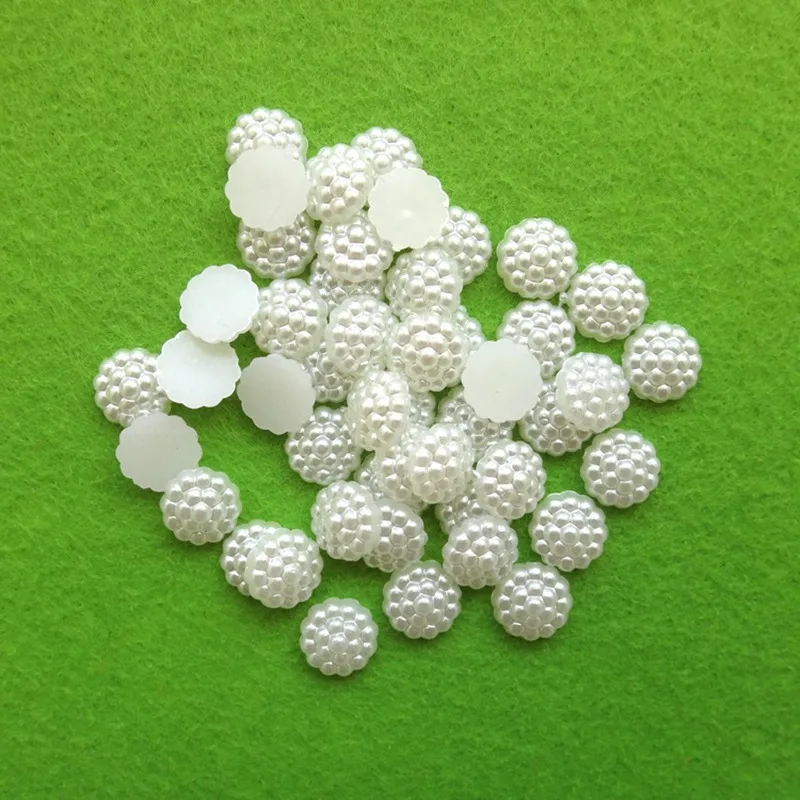 80pcs/lot  Flatback Pearl Chri - Embellishment Glue Craft avaliação e preço
