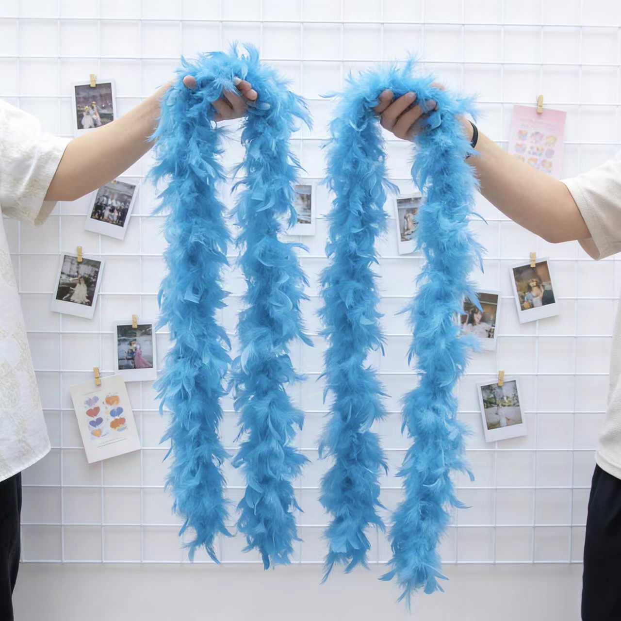 2M Turkey Marabou Feathers Boa - Feather Trim Marabou avaliação e preço