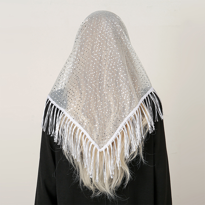 2024 Fashion Triangle Scarf Ha - Tassel Fringe Trim avaliação e preço