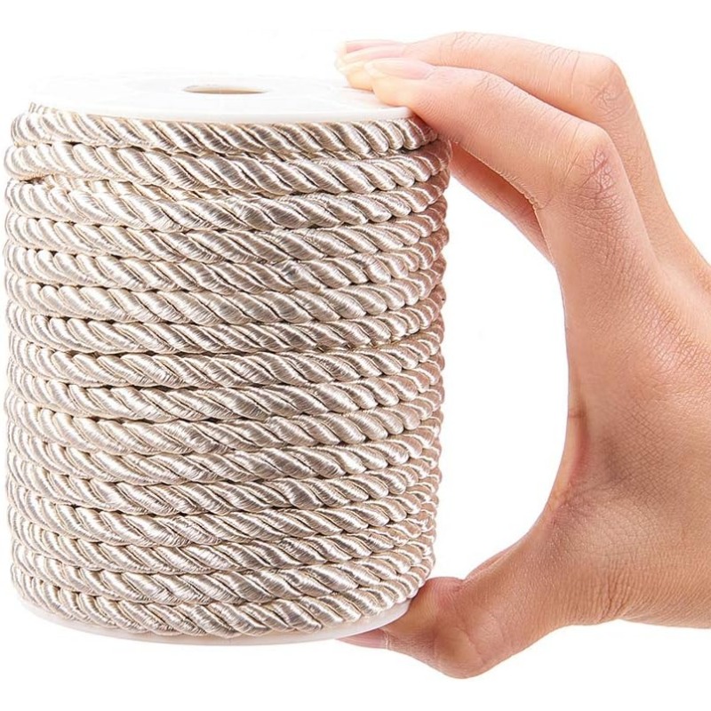 About 50 Feet Craft Nylon Rope - Cord Trim Twisted avaliação e preço