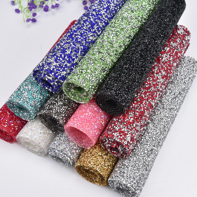 Hot Fix 24*40cm Resin Rhinesto - Hotfix Rhinestone Sheet avaliação e preço